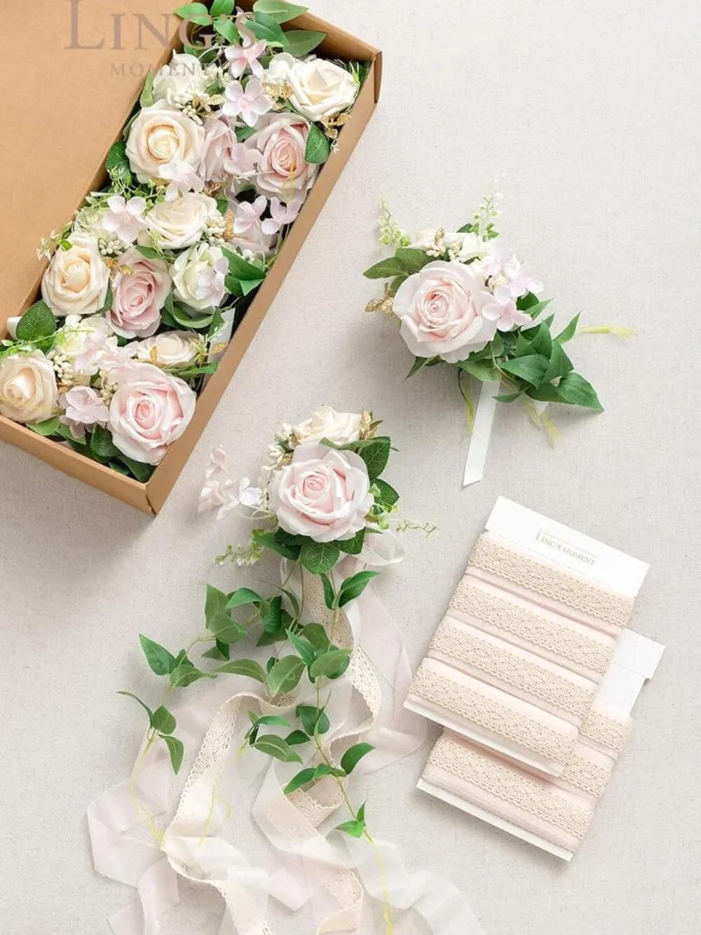 Beautiful, handmade set of 12 luxury wedding aisle/chair coverings!